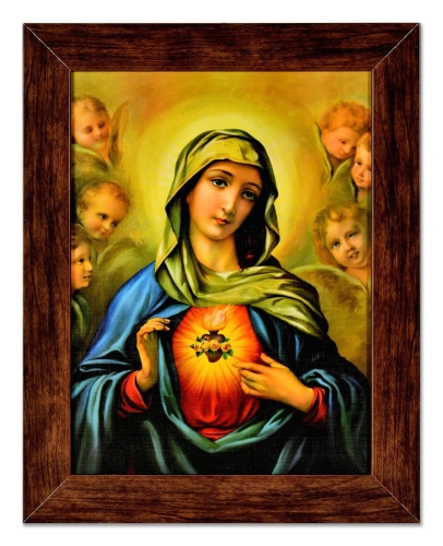 Obraz Serce Maryi 48 x 38cm - wzory