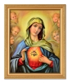 Obraz Serce Maryi 28x23cm - 2 wzory