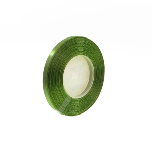 Wstążka Satynowa 6mm 32mb - Oliwkowy Nr 108
