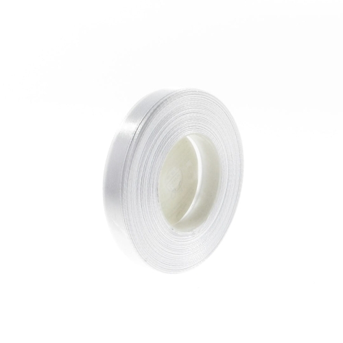 Wstążka Satynowa 12mm 32mb - Biały Nr 01