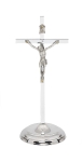 Krzyż Stojący - Srebrny 16cm