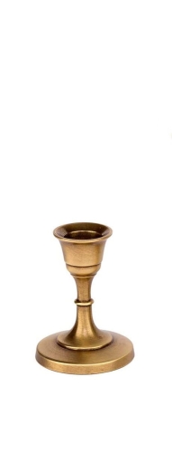 Świecznik Tradycyjny Mosiądz 7,5cm