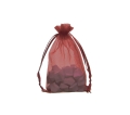Woreczki Tiulowe 9x13cm kpl. 12szt – Bordowy