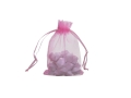Woreczki Tiulowe 12x15cm kpl. 12szt – Różowy