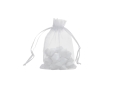 Woreczki Tiulowe 12x15cm kpl. 12szt – Biały
