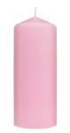 Świeca Gładka Słupek 8/20cm - Jasna Różowa