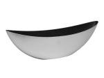 Osłonka Plastikowa Łódka 39x12cm - Srebrny
