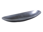 Patera Dekoracyjna Podłużna Łódka  40x17cm - Srebrny