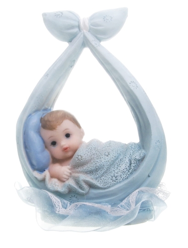 Figurka Ceramiczna Chłopiec w Chuście 11cm