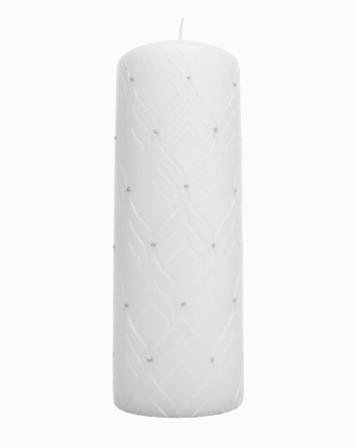 Świeca Ankara Słupek 7 x 20cm - Biały