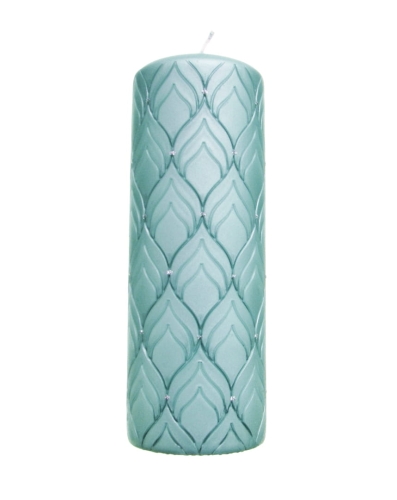 Świeca Ankara Słupek 7 x 20cm - Jeans