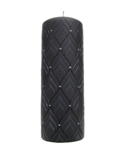 Świeca Ankara Słupek 7 x 20cm - Czarny