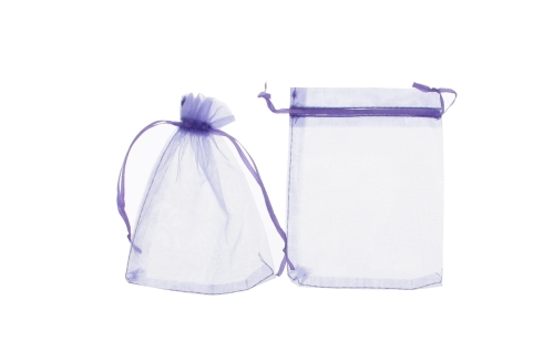 Woreczki Tiulowe 12x15cm kpl. 12szt – Fioletowy