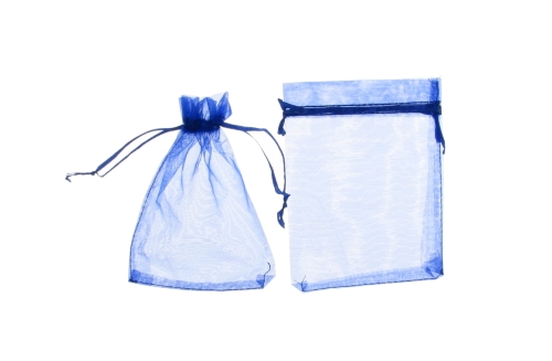 Woreczki Tiulowe 12x15cm kpl. 12szt – Niebieski