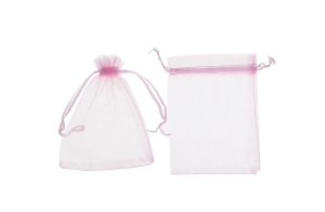 Woreczki Tiulowe 12x15cm kpl. 12szt – Różowy
