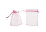 Woreczki Tiulowe 9x13cm kpl. 12szt – Różowy