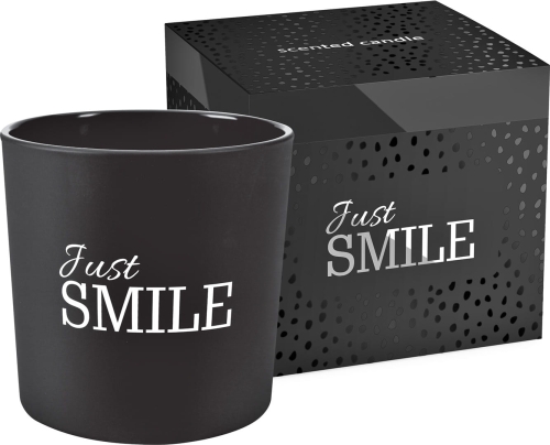 Świeca Zapachowa w Szkle 2 Knoty  - Just Smile