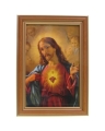 Obraz Serce Jezusa 17x12cm - 2 Wzory