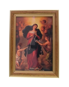 Obraz Matka Boska Rozwiązująca Węzły 17/12cm