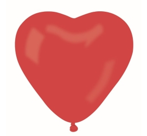 Balony Serca Czerwone kpl. 50szt