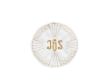 Emblemat komunijny IHS Haft 9,5cm 