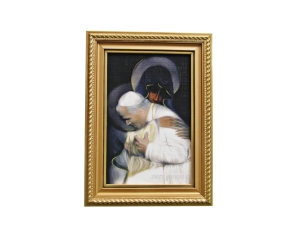 Obraz Totus Tuus Jan Paweł II 13x18cm 