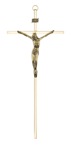 Krzyż Wiszący 31cm - Złoty