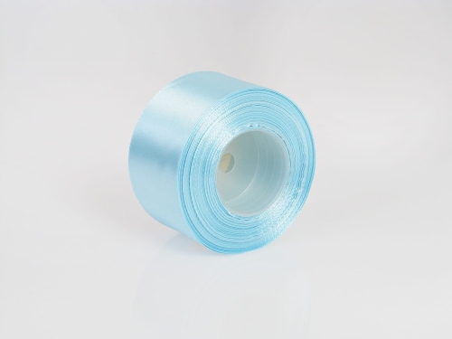 Wstążka Satynowa 50mm 32mb - Błękitny Nr 104
