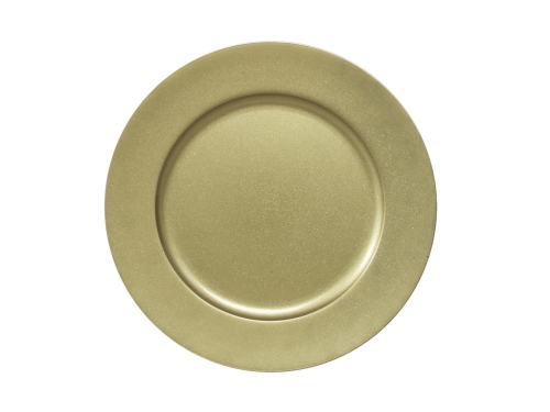 Podtalerz Plastikowy z Brokatem 33cm - Złoty