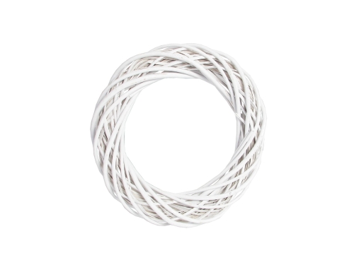 Koło Wiklinowe 40cm - Biały