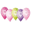 Balony dla dzieci Sowy 30 cm  5szt - Mix kolorów
