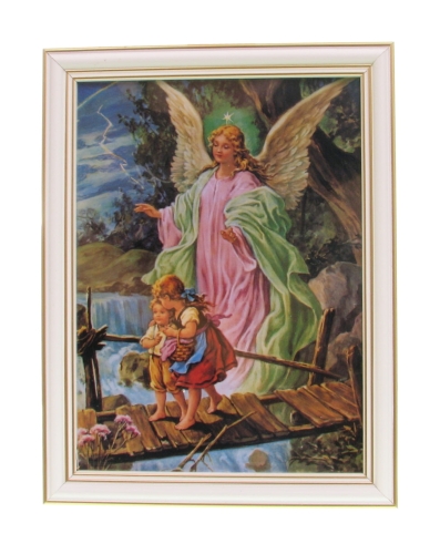 Obraz Anioł Stróż 22 x 17cm