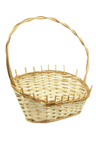 Kosz Wiklinowy Owalny Prezentowy  30x55cm