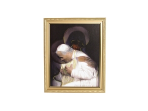 Obraz Totus Tuus Jan Paweł II 28 x 23cm