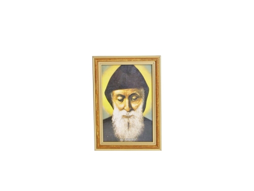 Obraz Św. Charbel 17 x 12cm 