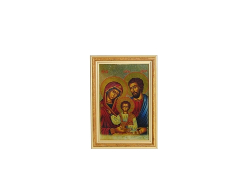 Obraz Św. Rodzina Wizerunek z Ikony 17 x 12cm