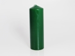 Świeca Słupek 8 x 25cm - Zielony