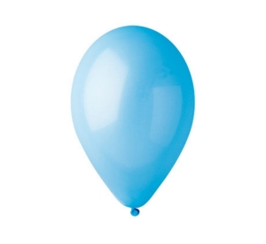 Balony Pastelowe Błękitne 30cm kpl. 100szt - Pastel  Błękitny