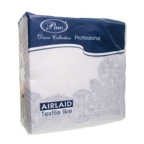 Serwetki Airlaid Royal Lace kpl. 50szt - Srebrny