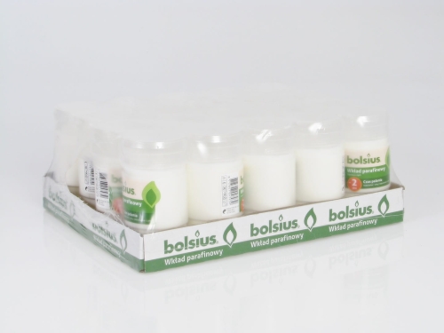 Wkład do Znicza Parafinowy 2 Dni Palenia kpl. 20szt