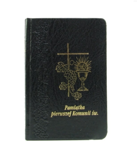 Modlitewnik do I Komunii Św. Jezus Maryja Józef - Czarny