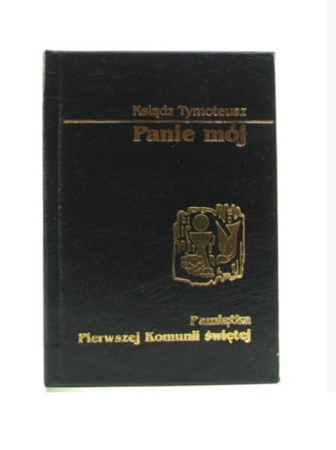Modlitewnik do I Komunii Św. Panie Mój - Czarny