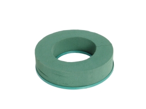 Victoria Gąbka florystyczna Ring z Podstawką 17cm kpl. 2szt - Zielony