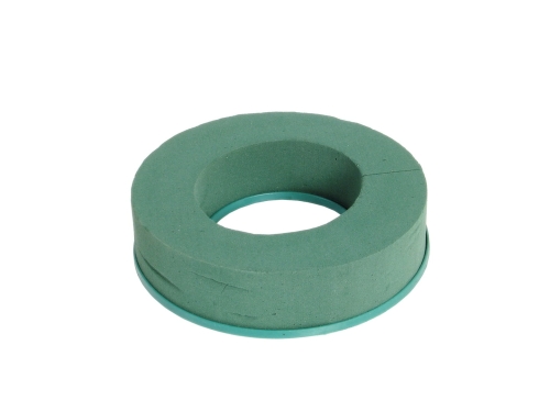 Victoria Gąbka florystyczna Ring z Podstawką 17cm kpl. 2szt - Zielony