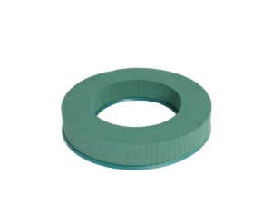 Victoria Gąbka florystyczna Ring z Podstawką 25cm kpl. 2szt - Zielony