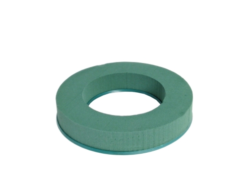 Victoria Gąbka florystyczna Ring z Podstawką 25cm kpl. 2szt - Zielony