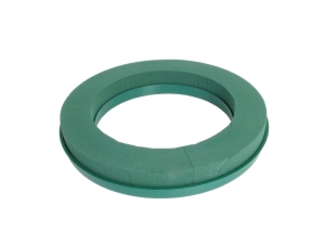 Victoria Gąbka florystyczna Ring z Podstawką 35cm kpl. 2szt - Zielony