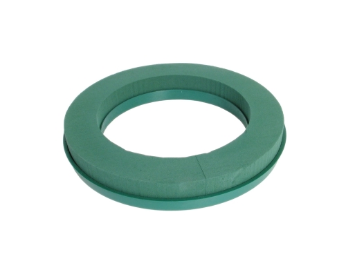 Victoria Gąbka florystyczna Ring z Podstawką 35cm kpl. 2szt - Zielony