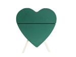 Victoria Gąbka florystyczna Serce Pełne na Stojaku 47cm - Zielony