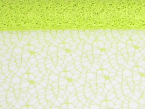 Siatka Koronkowa 50cmx4,5m - Zielone Jabłko